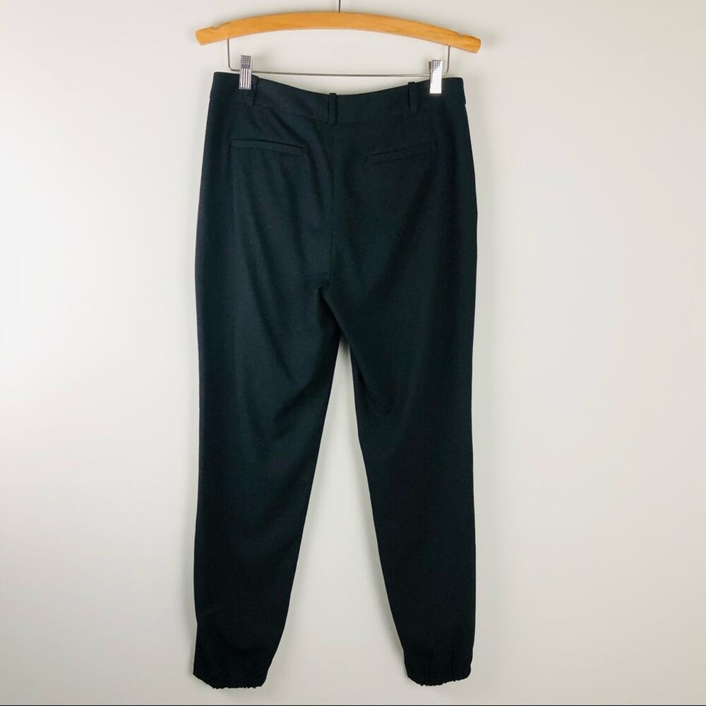 Michael Michael Kors black high waisted jogger ankle pants 6 - Picture 5 of 8